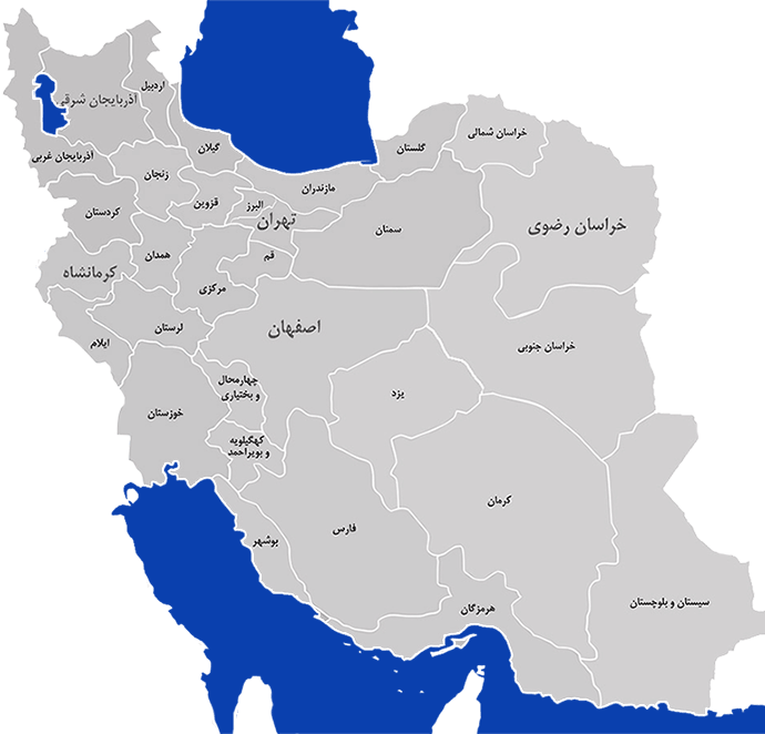 Iran-map