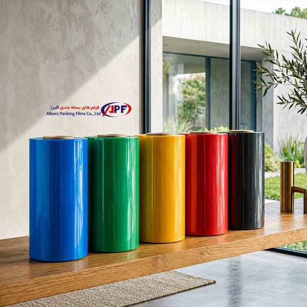 Colored-polyolefin-film